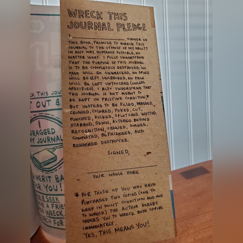Wreck This Journal Bk - Picture 7 of 16